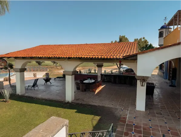 Terraza en Hacienda San Gisel
